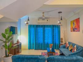 3bhk Duplex Villa With Pool In Candolim by GRStays，位于坎多林的酒店