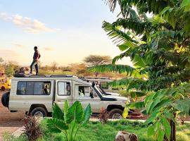 Jua Manyara Lodge & Camp Site，位于姆托瓦姆布的木屋