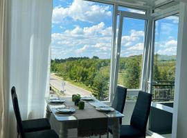 Тристаен апартамент Park View，位于特尔戈维什特的酒店