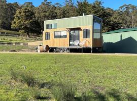 Little Pardalote Tiny Home Bruny Island，位于Alonnah的酒店