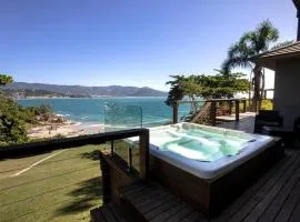 Spa Jacuzzi, Lareira, Beira mar, 4 Suítes