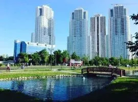 33 floor, luxury apartment, amazing view Sky City Cevahir-Skopje