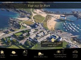 Vue imprenable sur le port appartement 1-3pers，位于特雷甘克的公寓