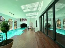 Riverside House with Indoor Pool