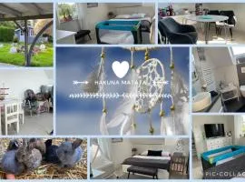 Hakuna Matata - 2 Schlafzimmer - 3 Zimmer - Netflix - S-Bahn - Parkplatz - kinderfreundlich - Immanuel Helios Klinikum
