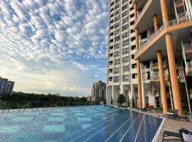 Singgahsini Guesthouse Putrajaya，位于普特拉贾亚的带泳池的酒店