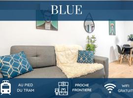 HOMEY BLUE - Petit Studio - Proche tram - Proche frontière - Wifi - Confortable，位于盖拉德的酒店