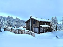 Budalstølen-ny og flott hytte-sentral beliggenhet，位于耶卢的乡村别墅