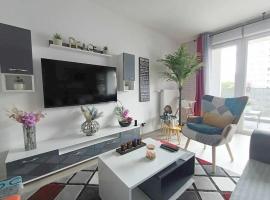 Appartement 4 pièces - La Rose des Yvelines - Classé 3 étoiles，位于特拉普的自助式住宿