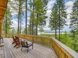 Hand-Crafted Cabin with Whitefish Lake Views!