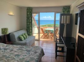 Studio Cannelle Vue Mer Village Vacances Sainte Anne，位于圣安尼的酒店