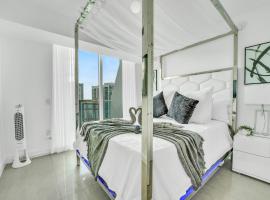 Modern 2 Story Loft 2BR with Breathtaking Views，位于迈阿密的酒店