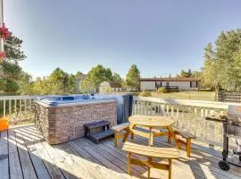 Serene Fairplay Home with Hot Tub and Fireplace!