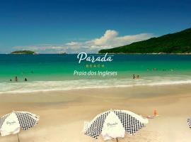 Parada Beach Beira-Mar e Aptos 70m do Mar，位于弗洛里亚诺波利斯的酒店