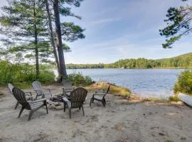 Waterfront New Durham Retreat Swim Dock, Fire Pit