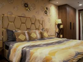Luxury 1 Bedroom Apartment Gold Crest Mall And Residency DHA，位于拉合尔Packages Mall附近的酒店