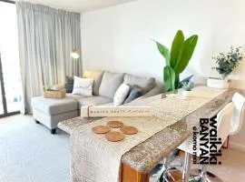 Stunning 1BD a block away to Waikiki Beach Free Parking