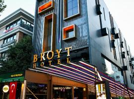 Broyt Hotel，位于伊斯坦布尔伊汉塞德罗格鲁植发诊所附近的酒店