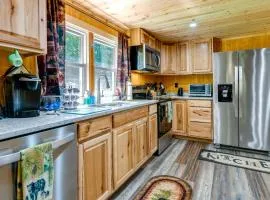 Furnished Deck Rustic Cabin in Cosby!
