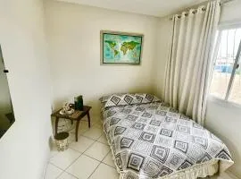 Quarto confortável privado em apart compartilhado