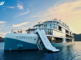 Halong Capella Cruise，位于下龙湾的带按摩浴缸的酒店