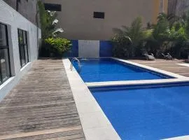 Apartamento Flat praia Pitangueiras no Guarujá