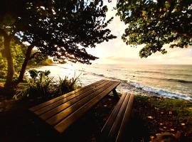TAHITI - Haumaru Beach Fare，位于Mahina的别墅
