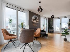 Apartment mit traumhafter Dachterrasse & Weitblick，位于维也纳卡格兰纳广场地铁站附近的酒店