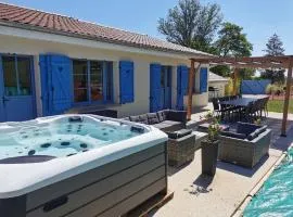 Gîte indépendant avec SPA, jardin, terrain de pétanque, proche vignoble du Champagne à Colombey - FR-1-611-45