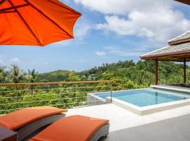 2br Modern Balinese pool & sea view villa #5，位于恰洛克拉姆的酒店