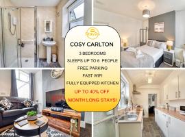 Cosy Carlton，位于特伦特河畔斯托克的酒店