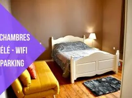 La Domus Lemaitre 7, WIFI, 2 chambres, parking