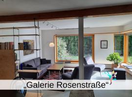 Ferienwohnung Galerie Rosenstraße，位于博登湖畔克雷斯波洛的酒店