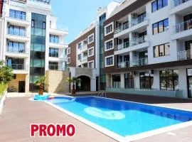 Apartments Stamopolu Lux with pool view