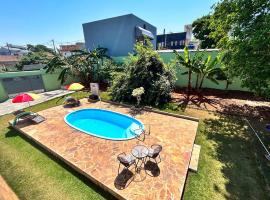 Otima casa de campo com churrasq em Sorocaba SP，位于索罗卡巴的乡村别墅