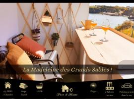 LA MADELEINE DES GRANDS SABLES 1- 4 PERS，位于克洛阿尔卡尔诺厄的酒店