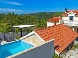 Amazing Home In Skradin With House A Panoramic View
