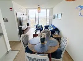 Depa playa San Bartolo 3 camas piscina wifi juegos