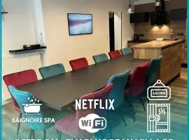 La Marionnade - Maison de village, Sauna, Balnéothérapie, Borne VE