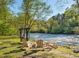 Serene Riverfront Escape in Ellijay, Georgia!