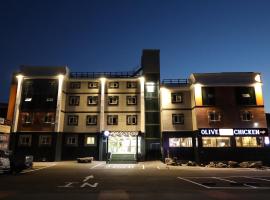 수안보온천힐링호텔，位于忠州市的酒店
