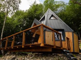 Diamond Cabin Orava，位于Párnica的木屋