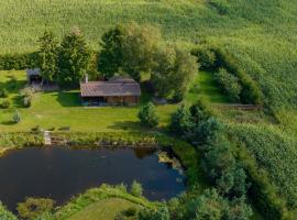 Casa de campo sauna cabin，位于Lingių-Padvarninkai的乡间豪华旅馆