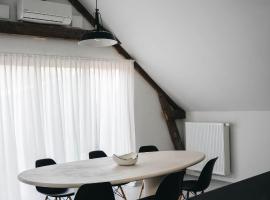 Gezellige loft met twee slaapkamers，位于伊普尔的公寓