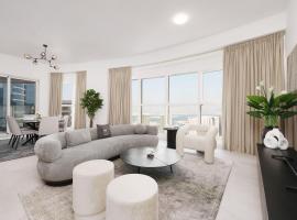 Maison Privee - Elegant & Panoramic Sea View Apt on Al Reem Island，位于阿布扎比的海滩短租房