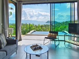 Wao Villa - Infinity Pool - Seaview - Garden，位于通萨拉的酒店