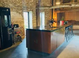 Hoeve Appartement aan de rand van Maastricht met natuurzwembad