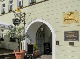 Akzent Hotel Goldner Hirsch，位于卡门茨的低价酒店