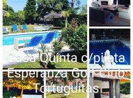 Casa Quinta con pileta Tortuguitas Bs As，位于Manuel Alberti的度假短租房