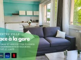 Appartement confortable - Gare